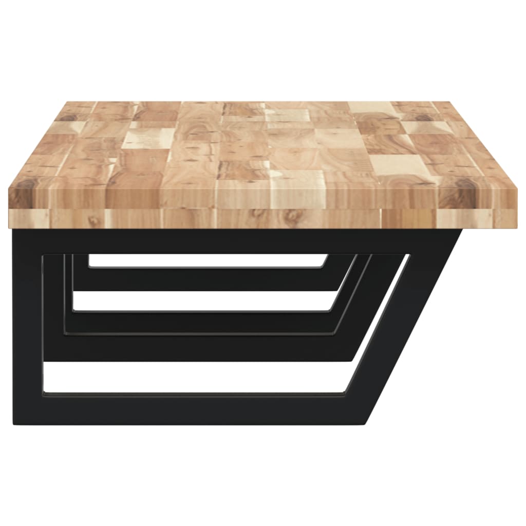 Badkamer wandschap staal en massief acaciahout is nu te koop bij PeponiXL, paradijselijk wonen!