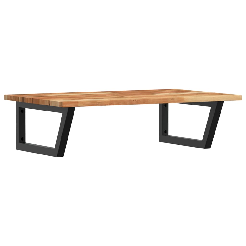 Badkamer wandschap staal en massief acaciahout is nu te koop bij PeponiXL, paradijselijk wonen!