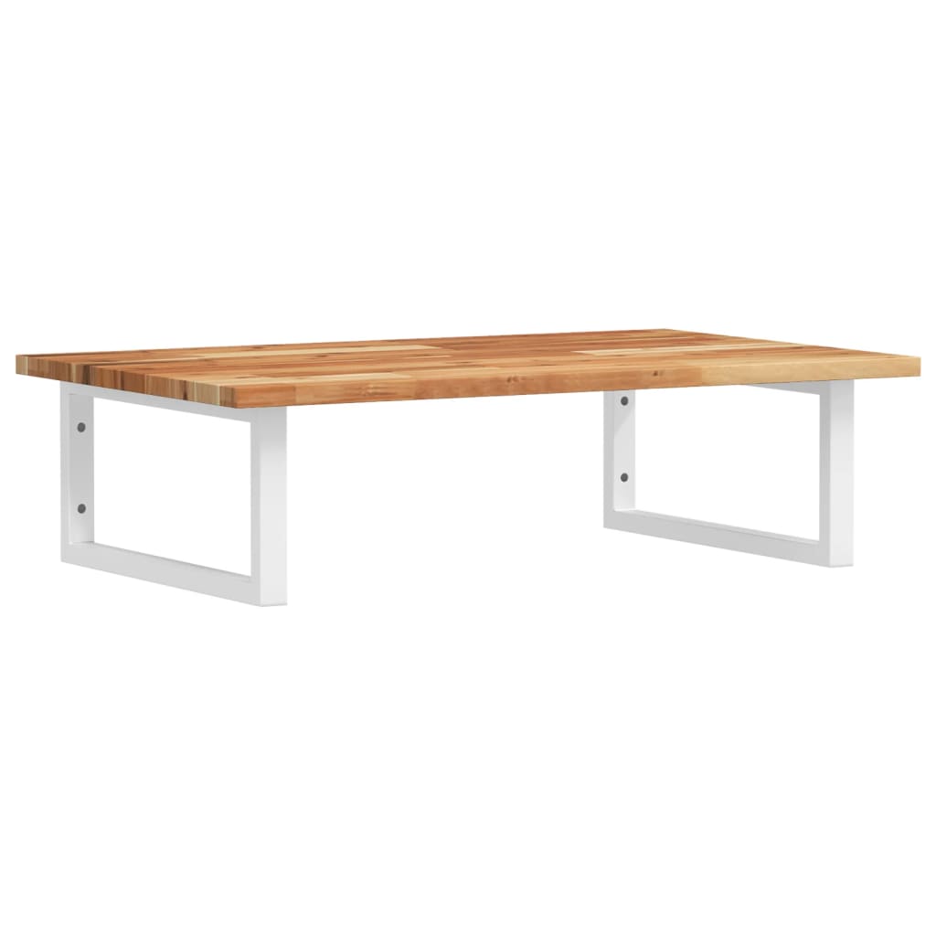 Badkamer wandschap staal en massief acaciahout is nu te koop bij PeponiXL, paradijselijk wonen!