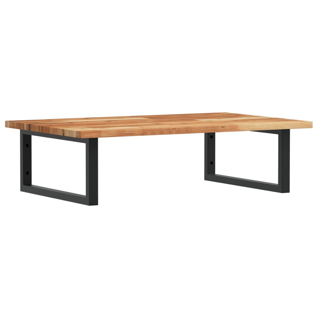 Badkamer wandschap staal en massief acaciahout is nu te koop bij PeponiXL, paradijselijk wonen!