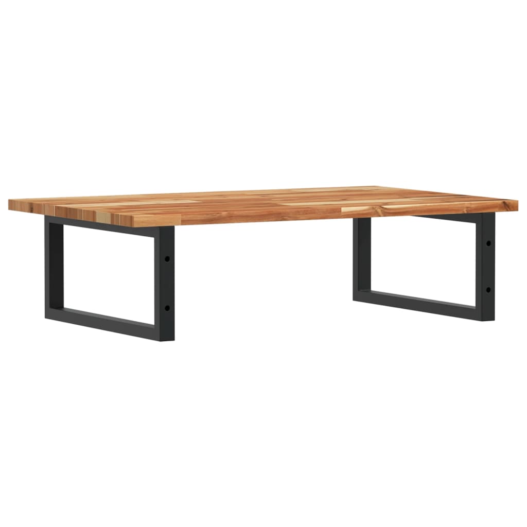 Badkamer wandschap staal en massief acaciahout is nu te koop bij PeponiXL, paradijselijk wonen!