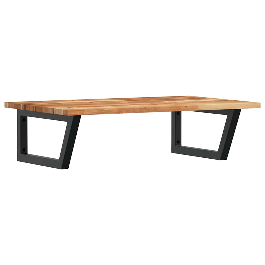 Badkamer wandschap staal en massief acaciahout is nu te koop bij PeponiXL, paradijselijk wonen!