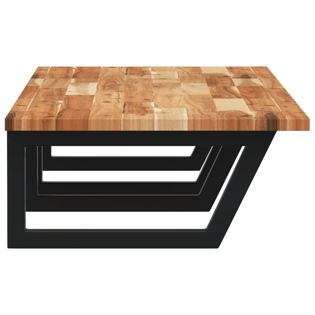 Badkamer wandschap staal en massief acaciahout is nu te koop bij PeponiXL, paradijselijk wonen!