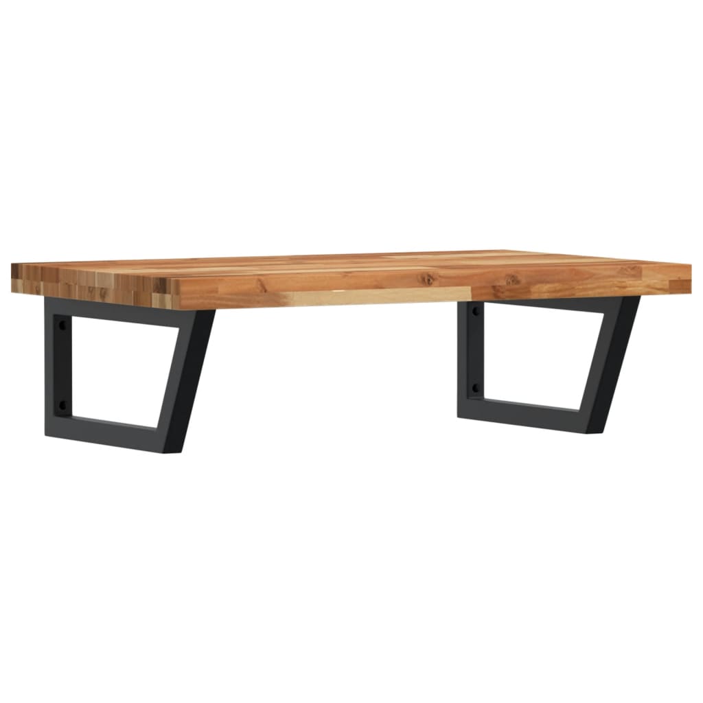 Badkamer wandschap staal en massief acaciahout is nu te koop bij PeponiXL, paradijselijk wonen!