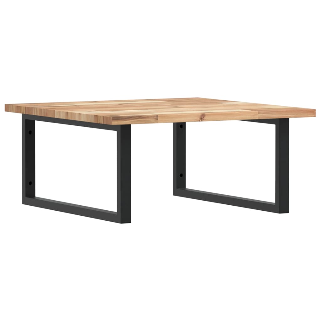 Badkamer wandschap staal en massief acaciahout is nu te koop bij PeponiXL, paradijselijk wonen!