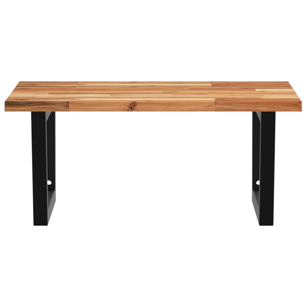 Badkamer wandschap staal en massief acaciahout is nu te koop bij PeponiXL, paradijselijk wonen!