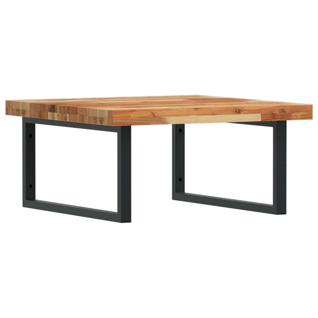 Badkamer wandschap staal en massief acaciahout is nu te koop bij PeponiXL, paradijselijk wonen!