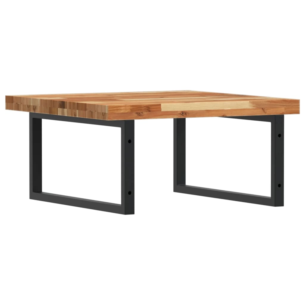 Badkamer wandschap staal en massief acaciahout is nu te koop bij PeponiXL, paradijselijk wonen!
