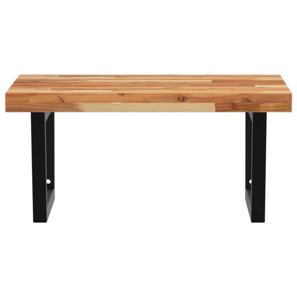 Badkamer wandschap staal en massief acaciahout is nu te koop bij PeponiXL, paradijselijk wonen!