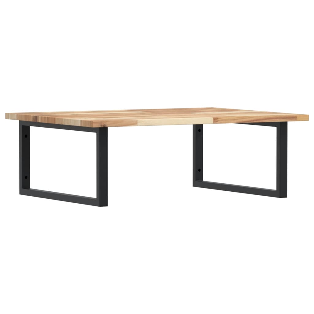 Badkamer wandschap staal en massief acaciahout is nu te koop bij PeponiXL, paradijselijk wonen!