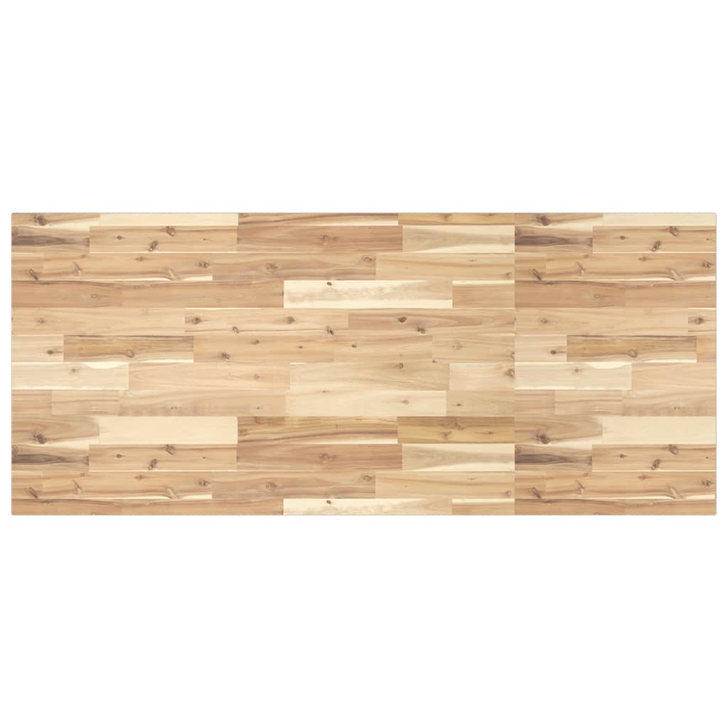Badkamer wandschap staal en massief acaciahout is nu te koop bij PeponiXL, paradijselijk wonen!