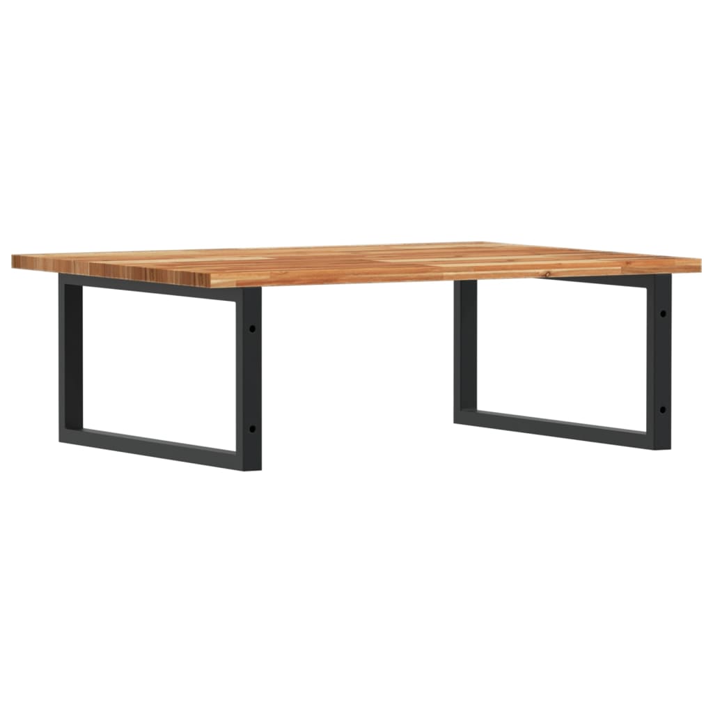 Badkamer wandschap staal en massief acaciahout is nu te koop bij PeponiXL, paradijselijk wonen!