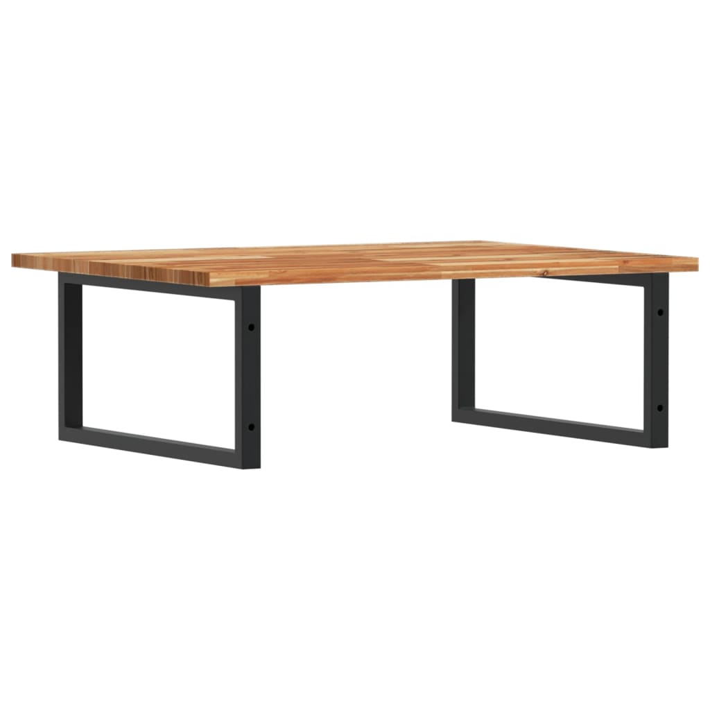 Badkamer wandschap staal en massief acaciahout is nu te koop bij PeponiXL, paradijselijk wonen!