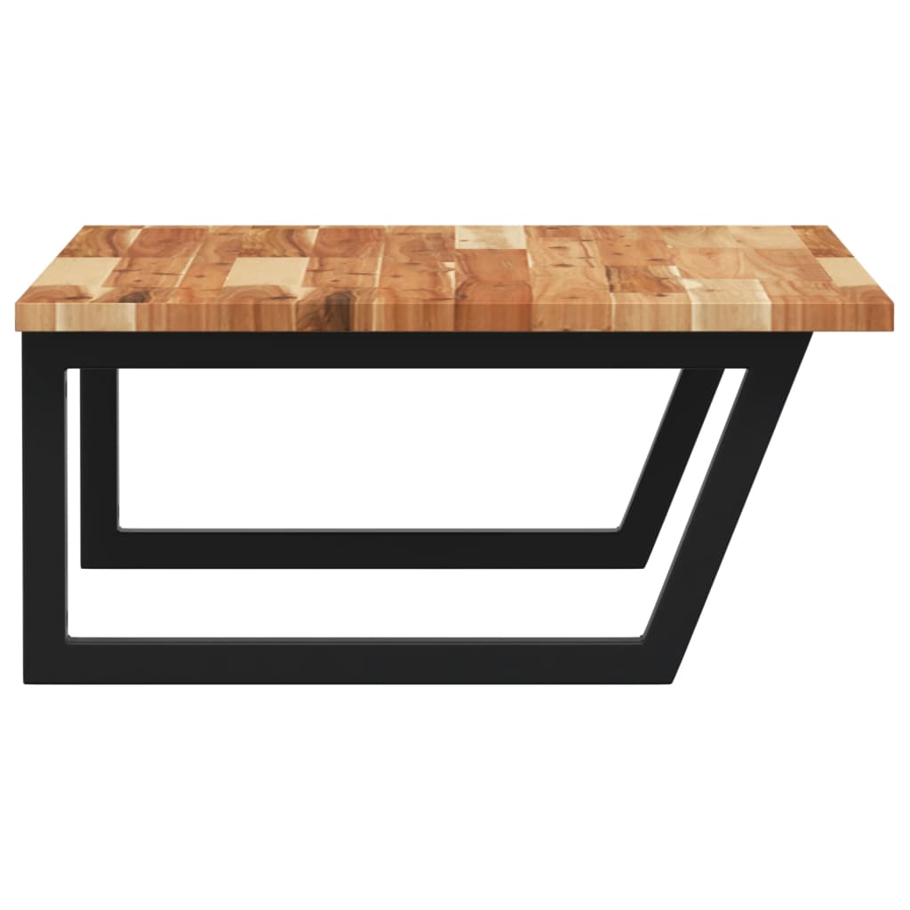 Badkamer wandschap staal en massief acaciahout is nu te koop bij PeponiXL, paradijselijk wonen!