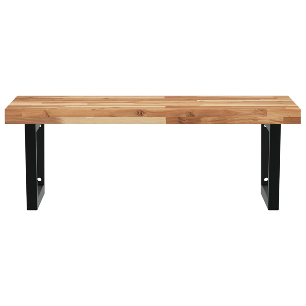 Badkamer wandschap staal en massief acaciahout is nu te koop bij PeponiXL, paradijselijk wonen!