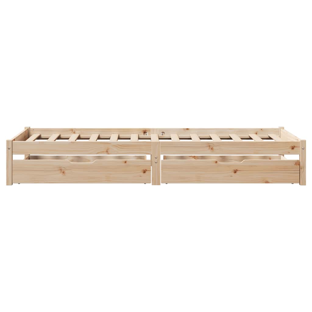 Bedframe zonder matras massief grenenhout 90x190 cm is nu te koop bij PeponiXL, paradijselijk wonen!