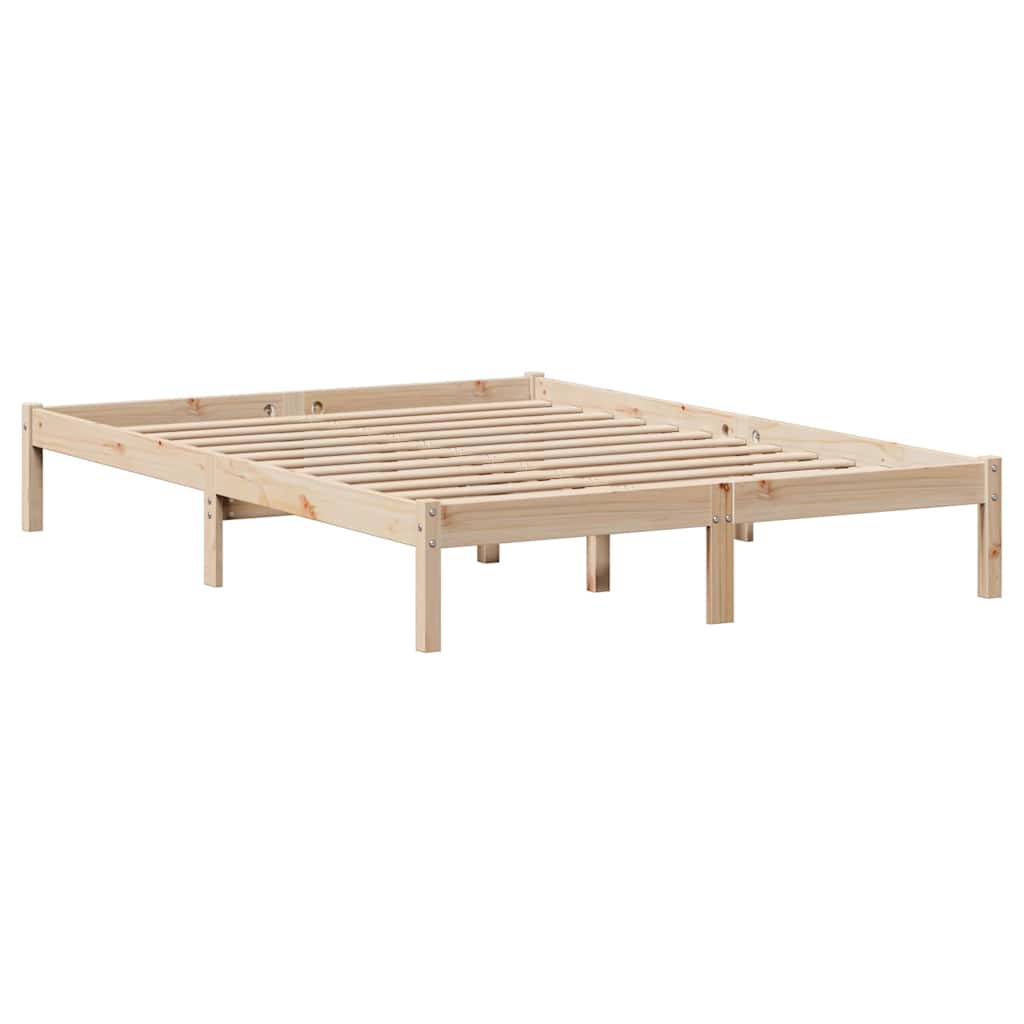 Bedframe zonder matras massief grenenhout 150x200 cm is nu te koop bij PeponiXL, paradijselijk wonen!
