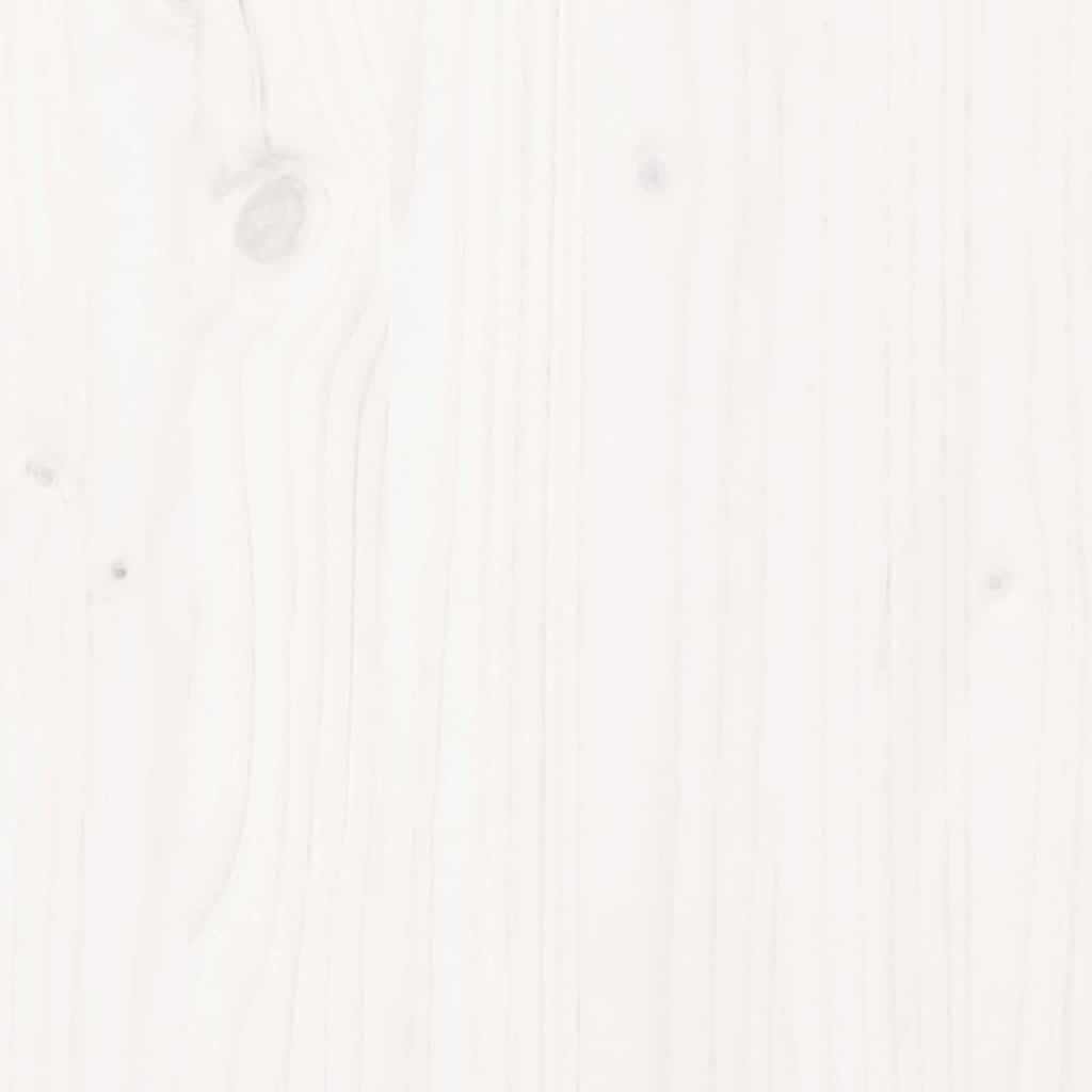 Bedframe zonder matras massief grenenhout wit 120x200 cm is nu te koop bij PeponiXL, paradijselijk wonen!