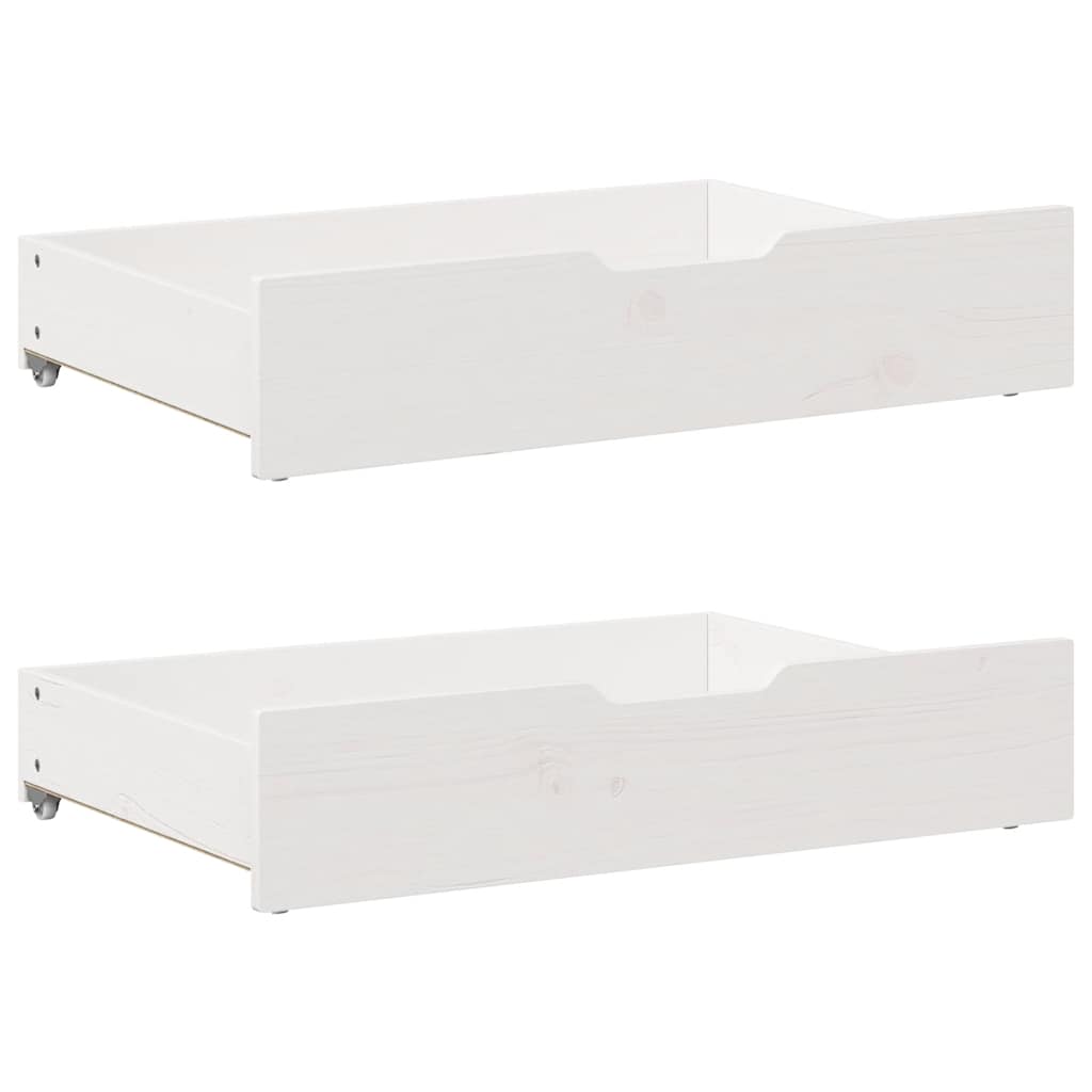 Bedframe zonder matras massief grenenhout wit 140x200 cm is nu te koop bij PeponiXL, paradijselijk wonen!