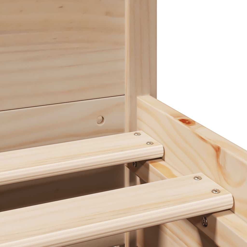 Bedframe zonder matras massief grenenhout 120x190 cm is nu te koop bij PeponiXL, paradijselijk wonen!