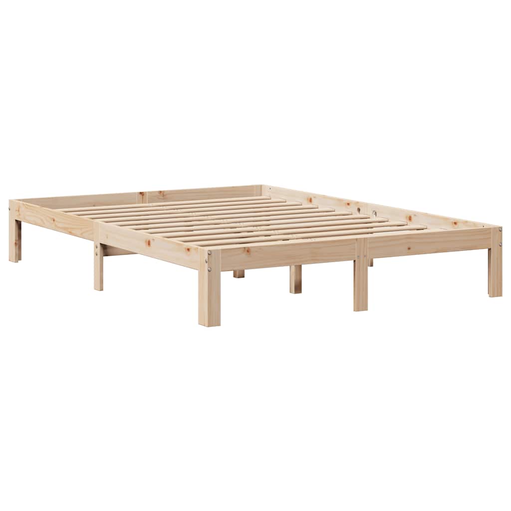 Bedframe met lades massief grenenhout 150x200 cm is nu te koop bij PeponiXL, paradijselijk wonen!