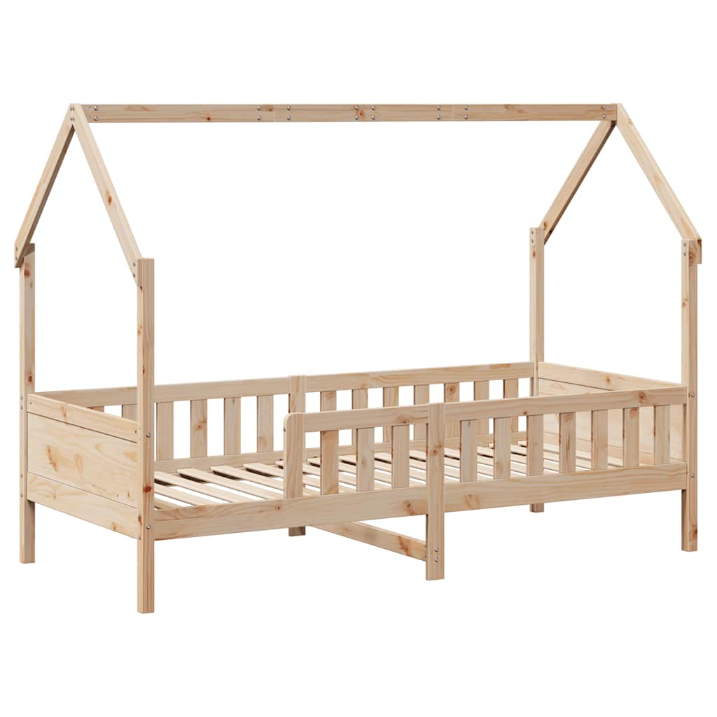 Kinderbedframe met lades 80x200 cm massief grenenhout is nu te koop bij PeponiXL, paradijselijk wonen!