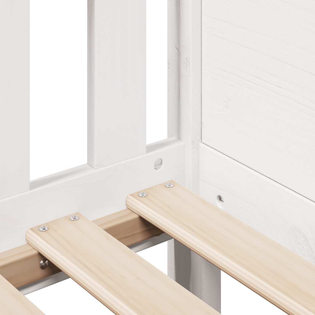 Kinderbedframe met lades 80x200 cm massief grenenhout is nu te koop bij PeponiXL, paradijselijk wonen!