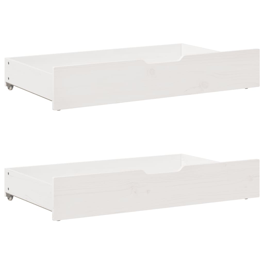 Slaapbank met lades 90x200 cm massief grenenhout is nu te koop bij PeponiXL, paradijselijk wonen!
