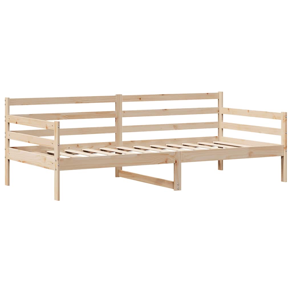 Slaapbank met lades 90x190 cm massief grenenhout is nu te koop bij PeponiXL, paradijselijk wonen!