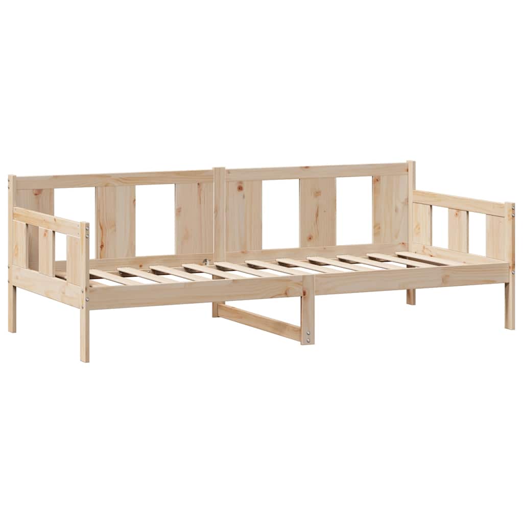 Slaapbank met lades 90x190 cm massief grenenhout is nu te koop bij PeponiXL, paradijselijk wonen!