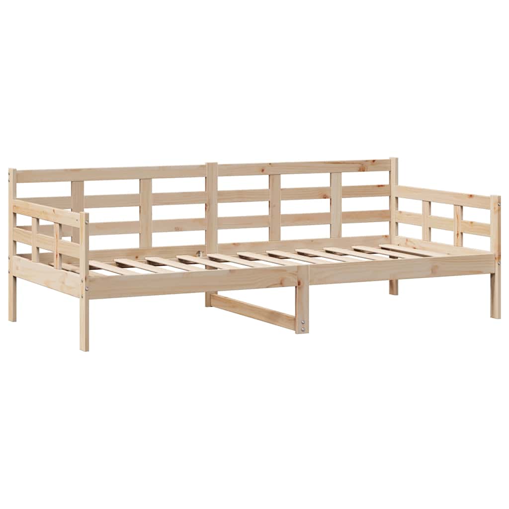 Slaapbank met lades 90x200 cm massief grenenhout is nu te koop bij PeponiXL, paradijselijk wonen!