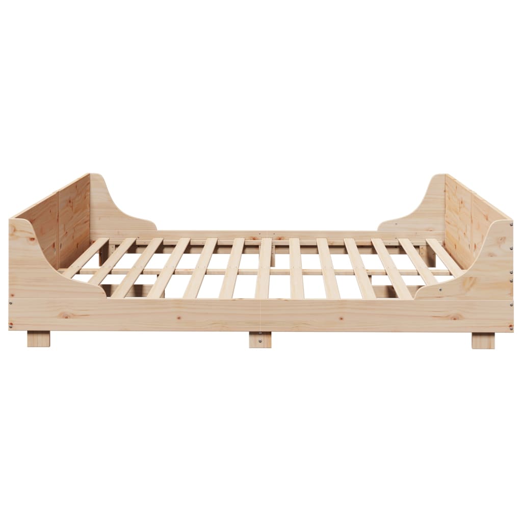 Bedframe zonder matras massief grenenhout 180x200 cm is nu te koop bij PeponiXL, paradijselijk wonen!