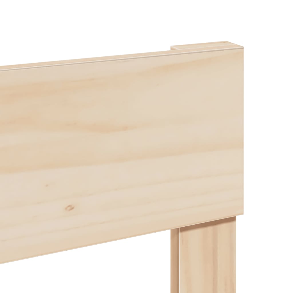 Bedframe zonder matras massief grenenhout 120x190 cm