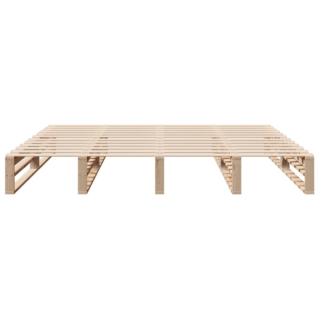 Bedframe zonder matras massief grenenhout 180x200 cm is nu te koop bij PeponiXL, paradijselijk wonen!