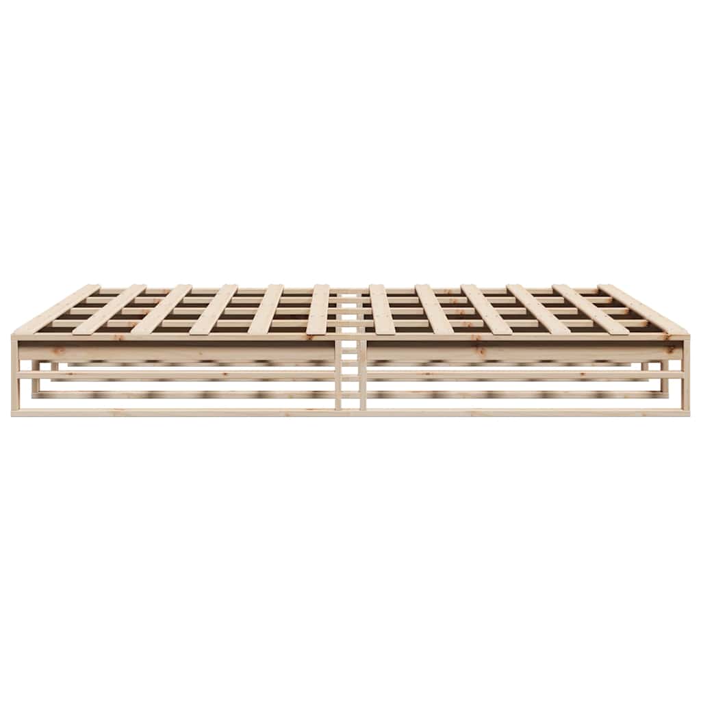 Bedframe zonder matras massief grenenhout 180x200 cm is nu te koop bij PeponiXL, paradijselijk wonen!
