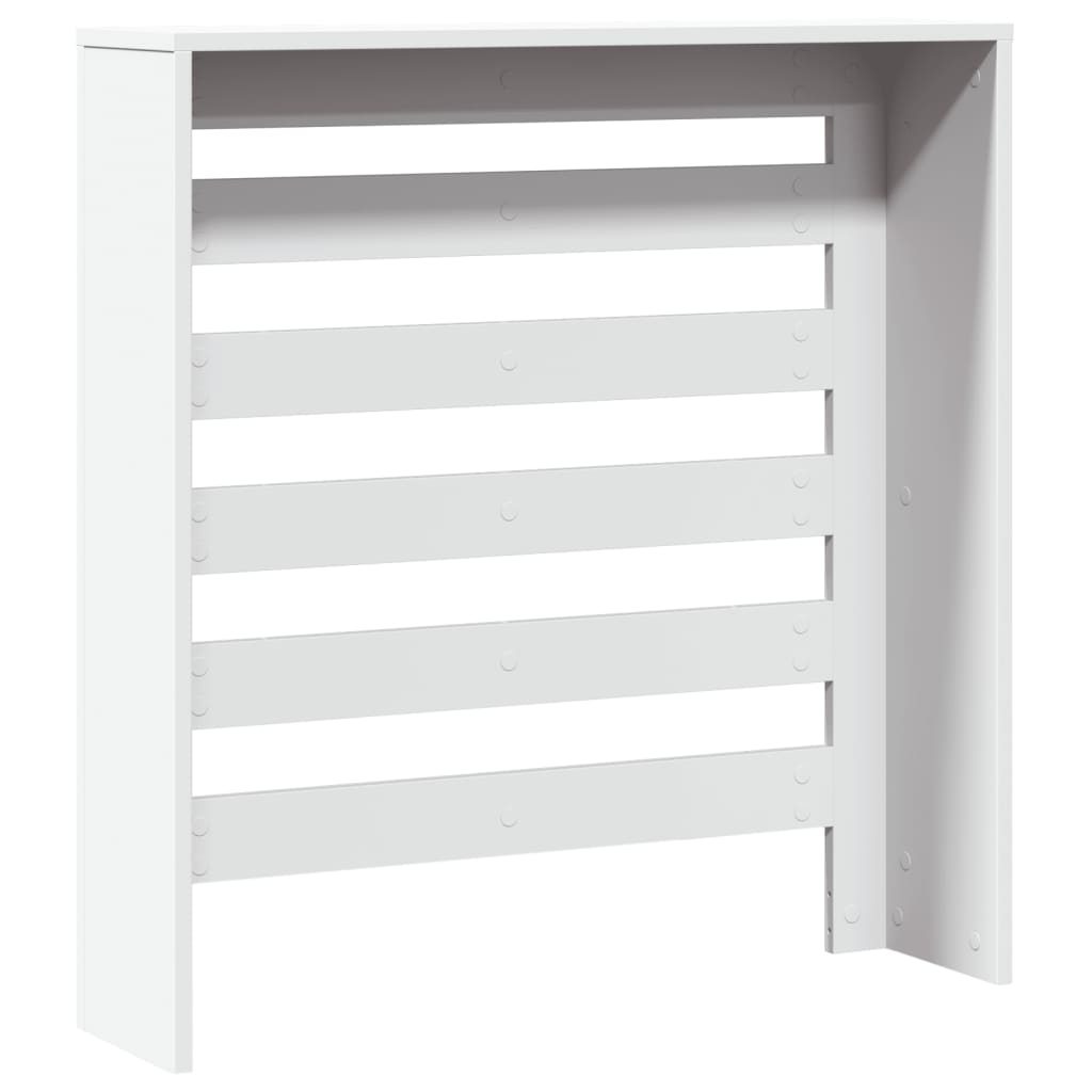 Radiatorombouw 78x20x82 cm bewerkt hout wit is nu te koop bij PeponiXL, paradijselijk wonen!
