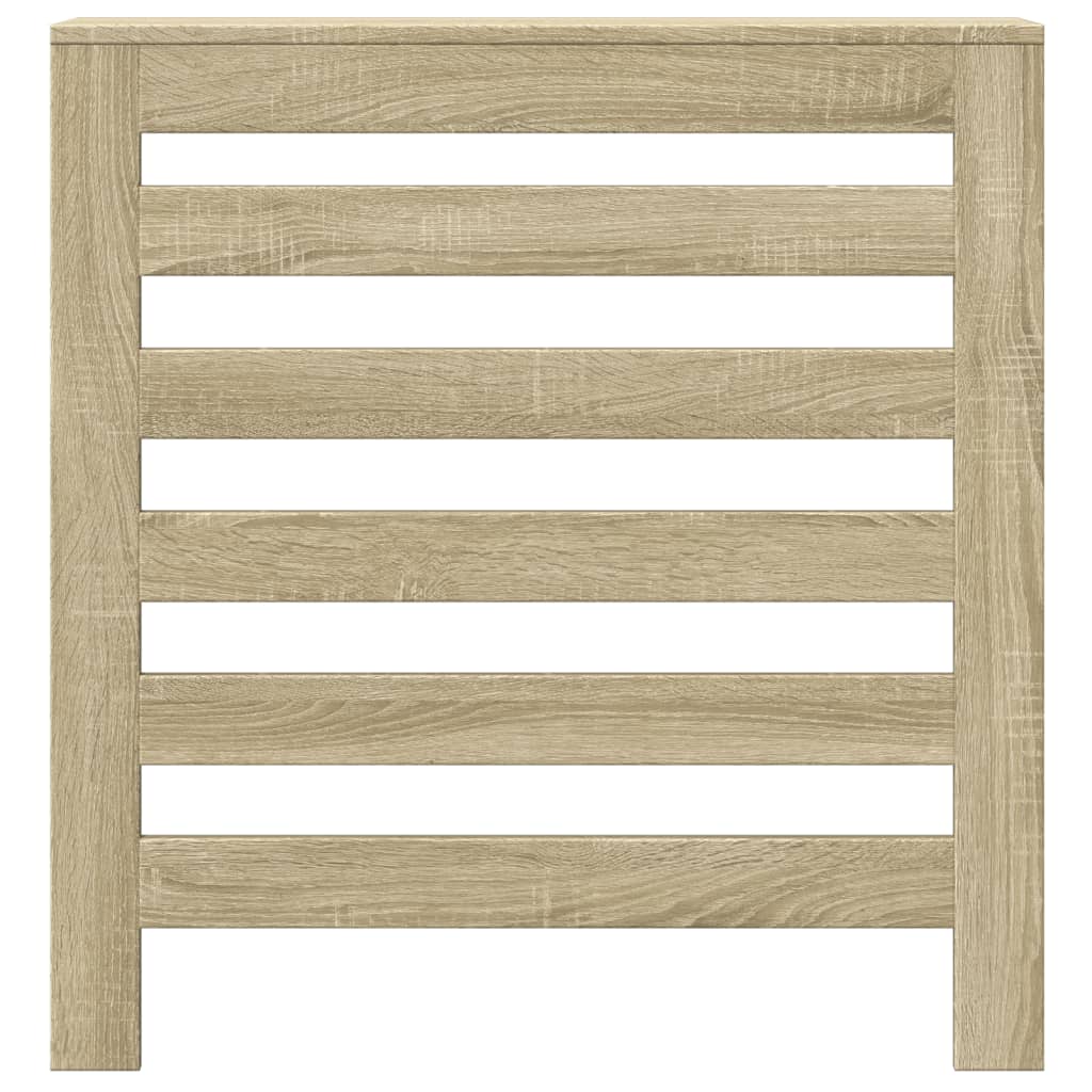 Radiatorombouw 78x20x82 cm bewerkt hout sonoma eikenkleurig is nu te koop bij PeponiXL, paradijselijk wonen!