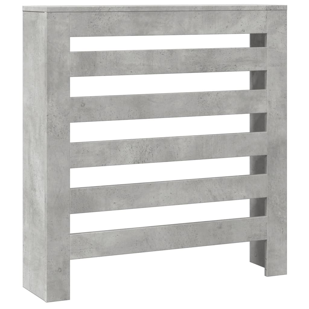 Radiatorombouw 78x20x82 cm bewerkt hout betongrijs is nu te koop bij PeponiXL, paradijselijk wonen!