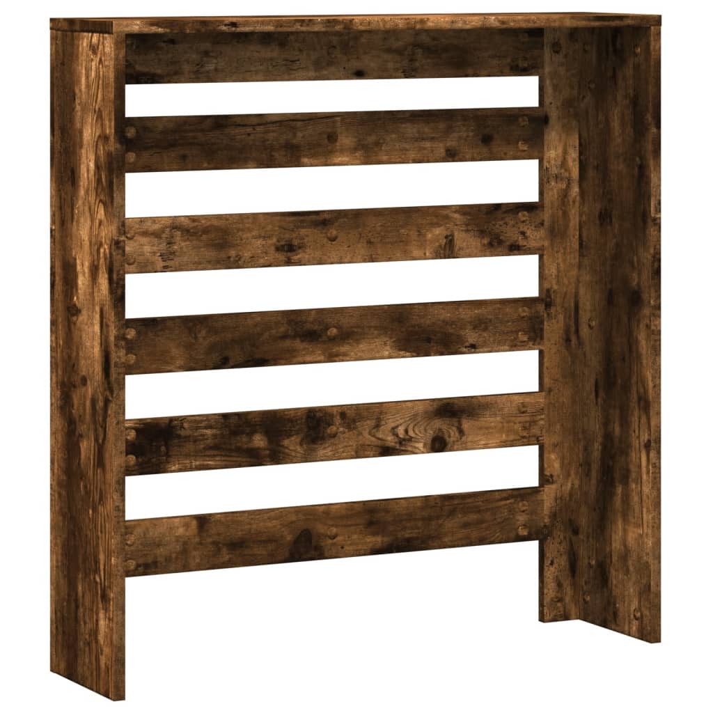 Radiatorombouw 78x20x82 cm bewerkt hout gerookt eikenkleurig is nu te koop bij PeponiXL, paradijselijk wonen!