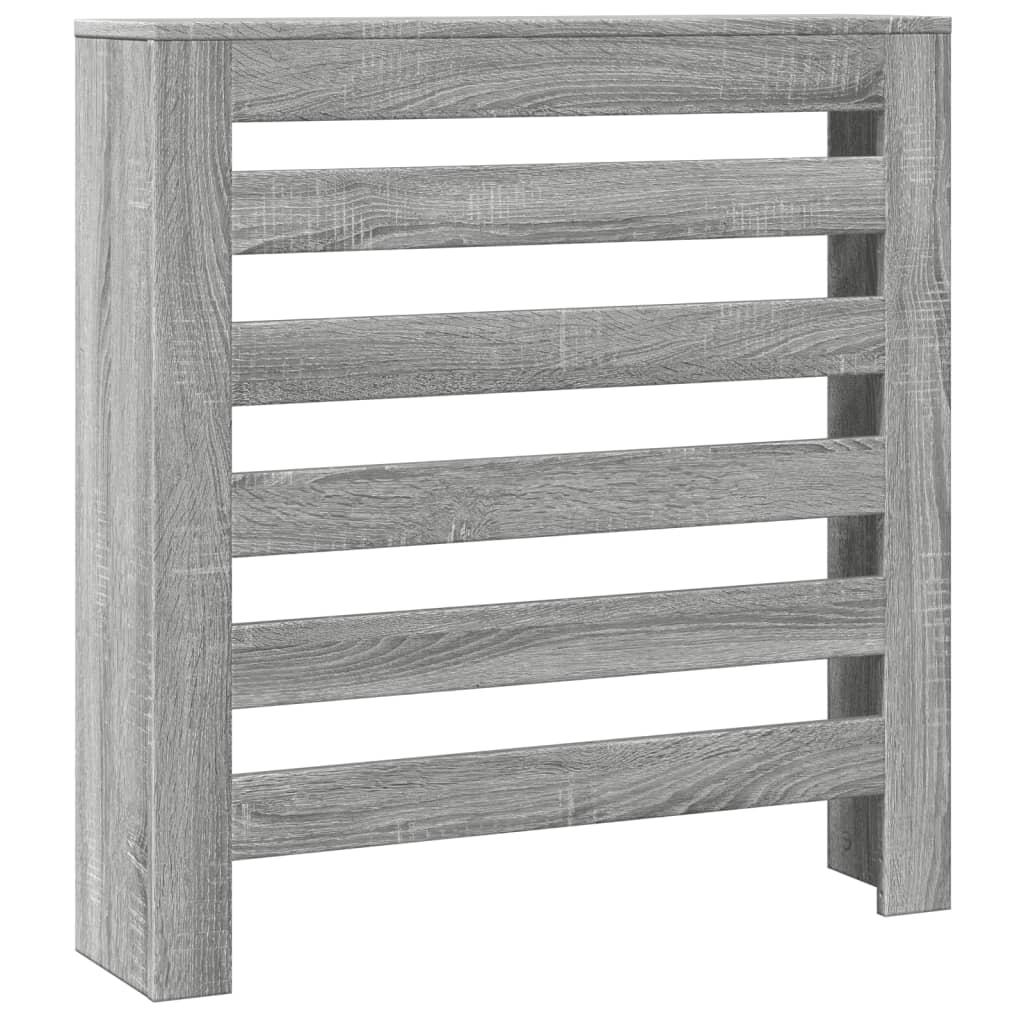 Radiatorombouw 78x20x82 cm bewerkt hout grijs sonoma eikenkleur is nu te koop bij PeponiXL, paradijselijk wonen!