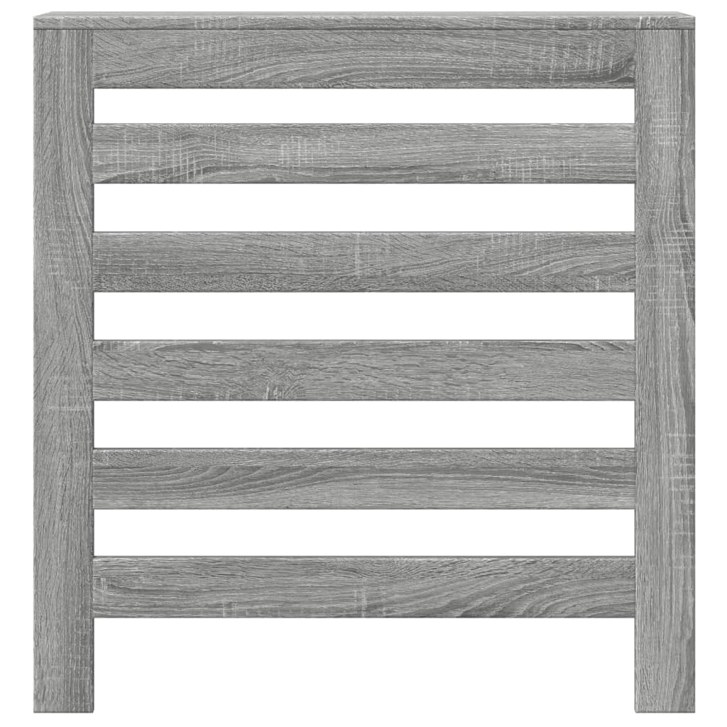 Radiatorombouw 78x20x82 cm bewerkt hout grijs sonoma eikenkleur is nu te koop bij PeponiXL, paradijselijk wonen!