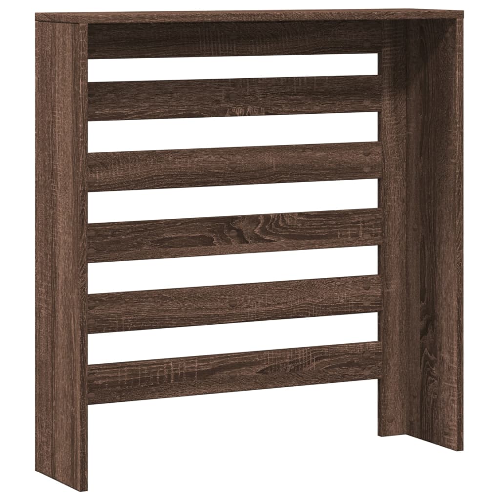 Radiatorombouw 78x20x82 cm bewerkt hout bruin eikenkleurig is nu te koop bij PeponiXL, paradijselijk wonen!