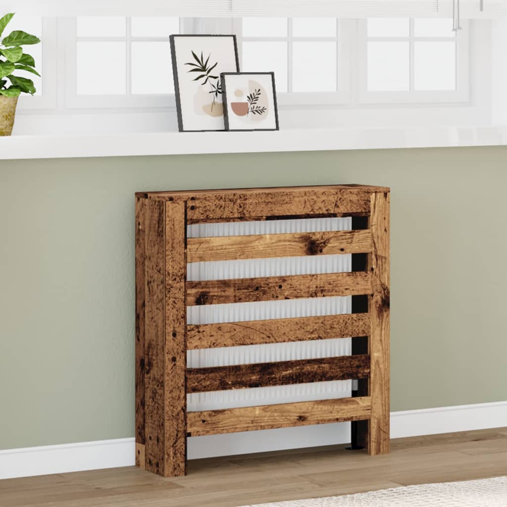 Radiatorombouw 78x20x82 cm bewerkt hout oud hout is nu te koop bij PeponiXL, paradijselijk wonen!