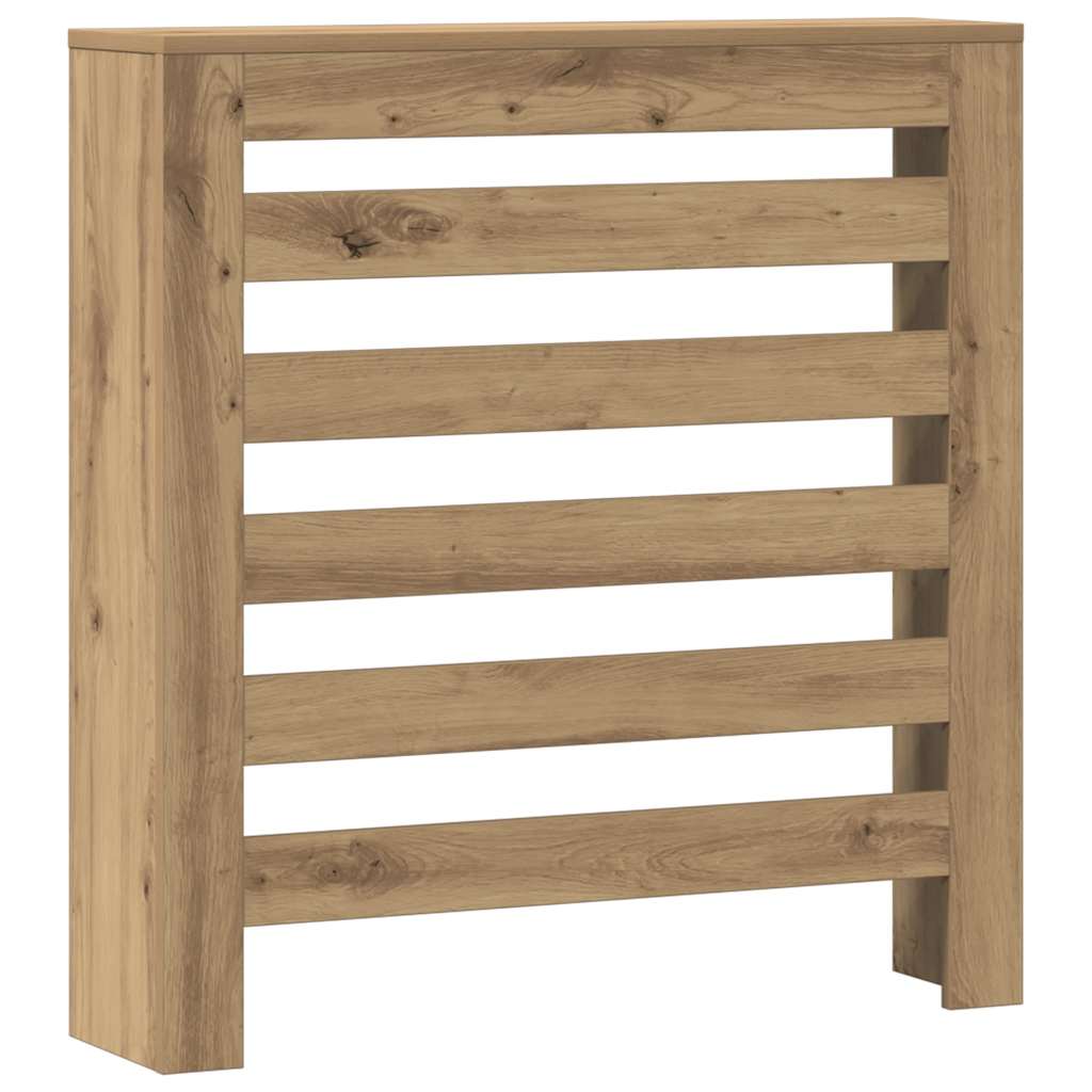 Radiatorombouw 78x20x82 cm bewerkt hout artisanaal eikenkleur is nu te koop bij PeponiXL, paradijselijk wonen!