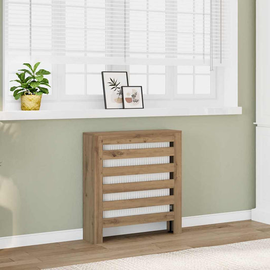 Radiatorombouw 78x20x82 cm bewerkt hout artisanaal eikenkleur is nu te koop bij PeponiXL, paradijselijk wonen!