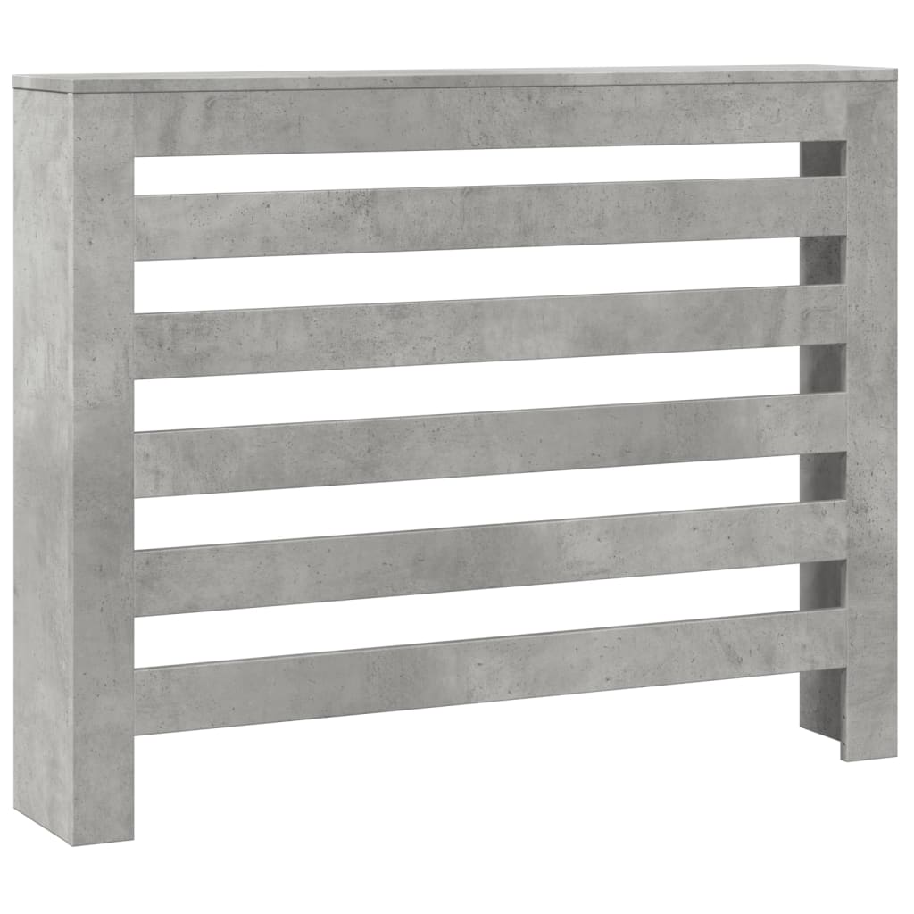 Radiatorombouw 104x20x82 cm bewerkt hout betongrijs is nu te koop bij PeponiXL, paradijselijk wonen!