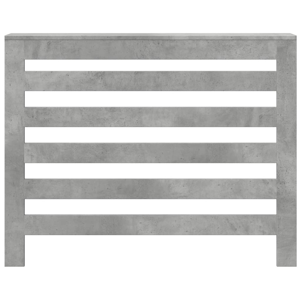 Radiatorombouw 104x20x82 cm bewerkt hout betongrijs is nu te koop bij PeponiXL, paradijselijk wonen!