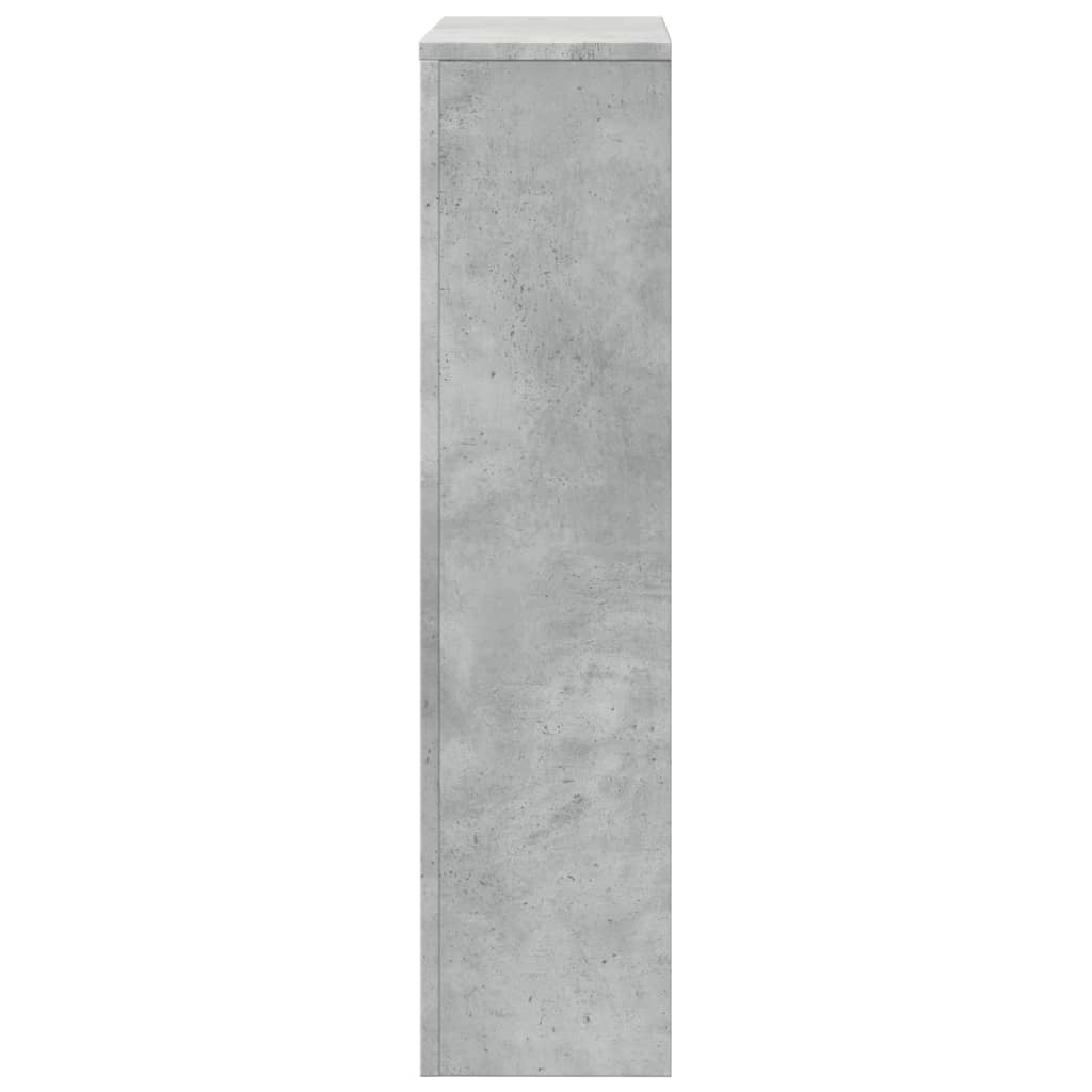Radiatorombouw 104x20x82 cm bewerkt hout betongrijs is nu te koop bij PeponiXL, paradijselijk wonen!