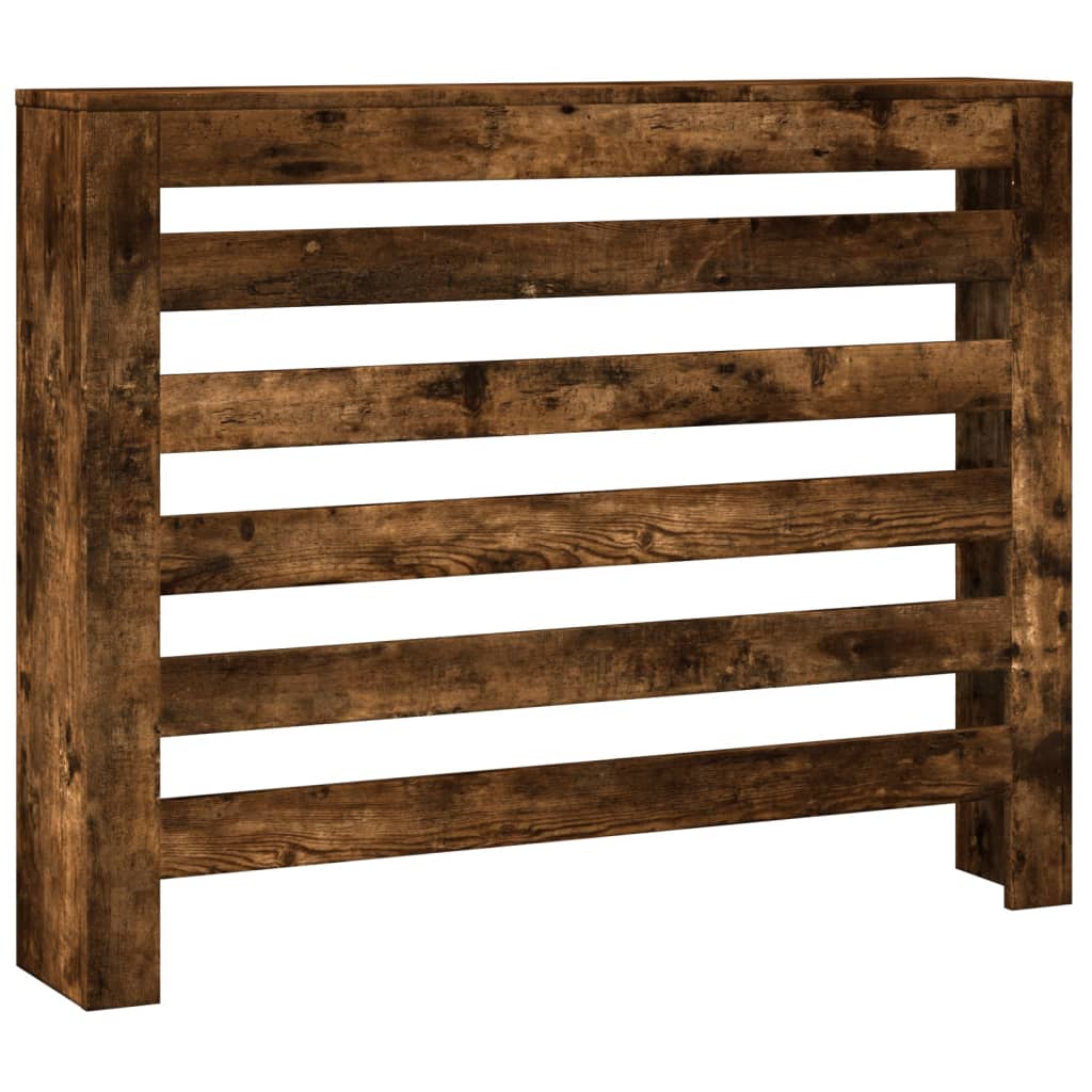 Radiatorombouw 104x20x82 cm bewerkt hout gerookt eikenkleurig is nu te koop bij PeponiXL, paradijselijk wonen!