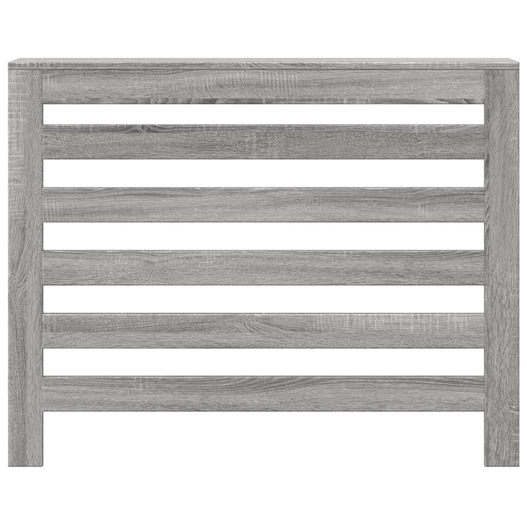 Radiatorombouw 104x20x82 cm bewerkt hout grijs sonoma eiken is nu te koop bij PeponiXL, paradijselijk wonen!
